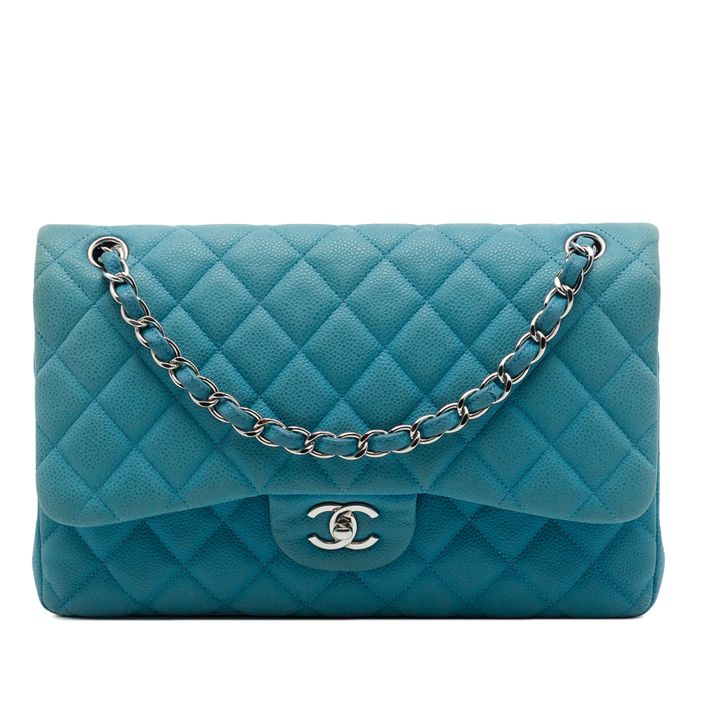 Pre-Loved Chanel Jumbo Classic Caviar Double Flap